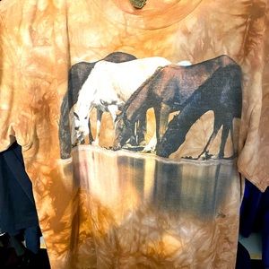 Vintage horse dye shirt
